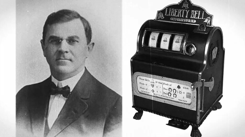 Первые автоматы в мире. Первые игровые автоматы. Первый игровой автомат изобретен. Liberty Bell игровой автомат.