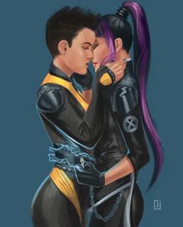 Negasonic & Yukio Lesbian Art, Marvel Dc, Disney Marvel, Marvel Heroes,...