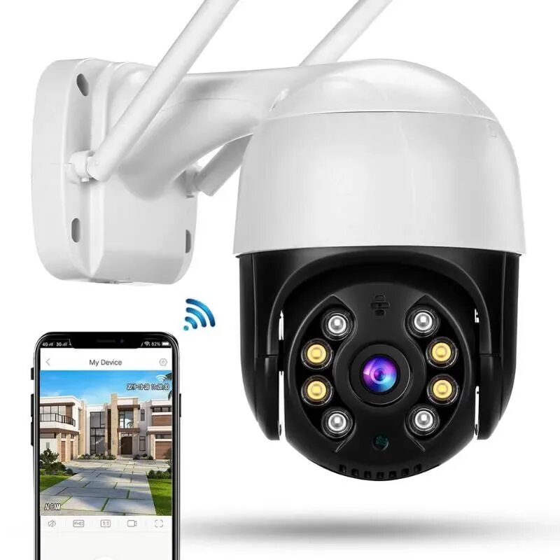 Wifi камера уличная с микрофоном. Wifi смарт камера ip66. камера видеонаблюдения wifi smart camera a8b.