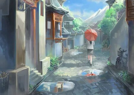 Rain art