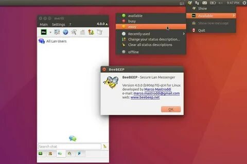 Messenger linux