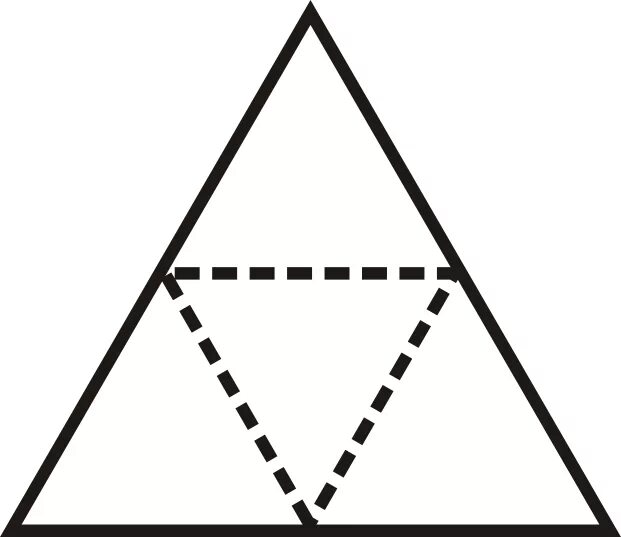 Как разбить треугольник. Треугольник. Большой треугольник. Треугольник сыра. Разделить треугольник на треугольники.