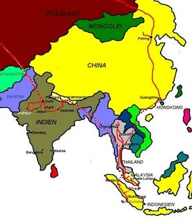 Far east countries