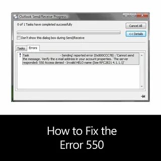 Smtp 550 address rejected