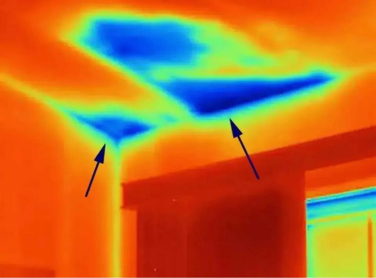 энергоаудит тепловизором. тепловизионное обследование дома. протечек отопления тепловизором. утечка тепла на тепловизоре. энергоаудит.