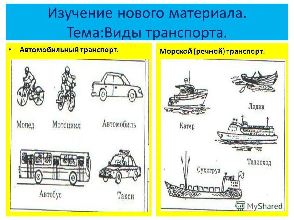 Средство транспорта 5. Виды транспорта. Транспорт виды транспорта. Тема урока транспорт. Виды транспорта задания.