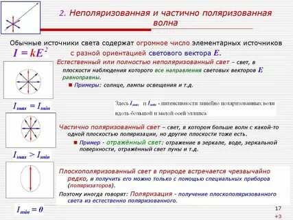 Частично поляризованным