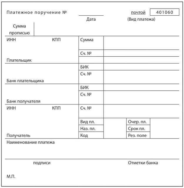 0401060 Платежное поручение. Платёжное поручение бланк образец заполнения. Платежное поручение образец пустой. Платежное поручение 0401060 бланк. Платежки распечатала