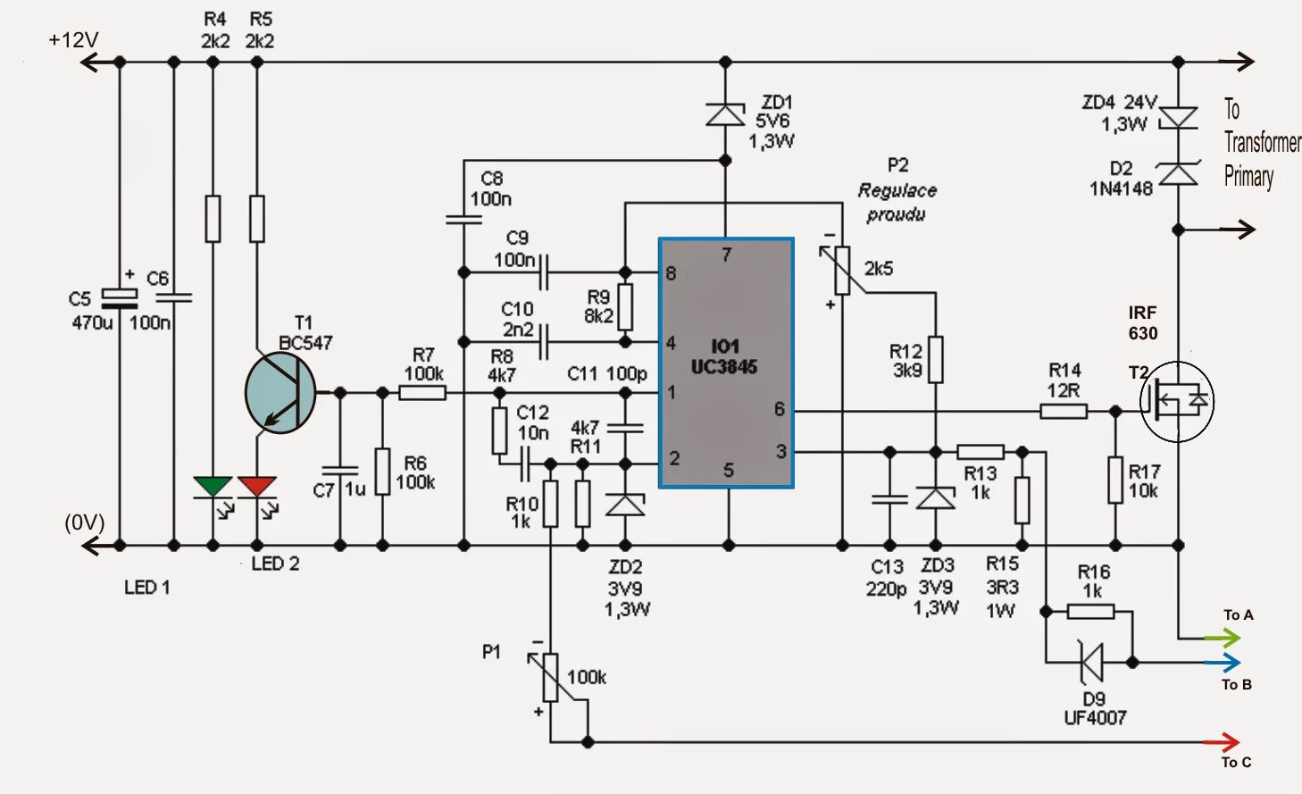 ШИМ контроллер uc3845 схема включения. Uc3845 схема включения soic14. БП на uc3845 схема. Микросхема uc3845 схема включения. Схема блока питания на микросхеме