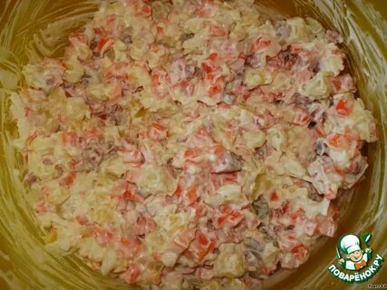 Салат золотая рыбка рецепт