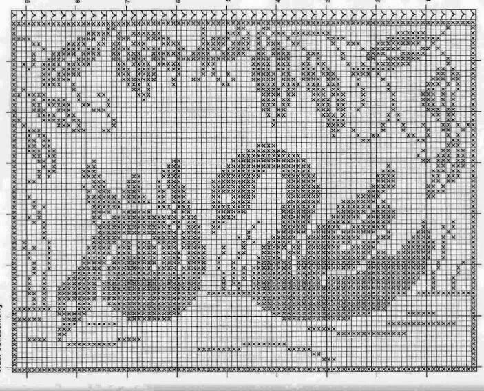 Филейной технике крючком схемы. Филейное вязание лебеди схемы. Узоры для филейного вязания. Филейное вязание крючком. Филейное вязание крючком схемы.