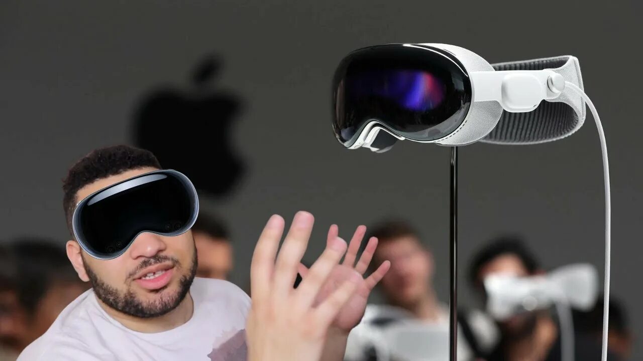 Эпл Вижн очки виртуальной реальности. Apple Vision Pro Glasses. Шлем Apple Vision Pro. Apple Vision Pro хромакей.