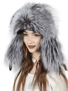 Шапки ушанки чернобурка