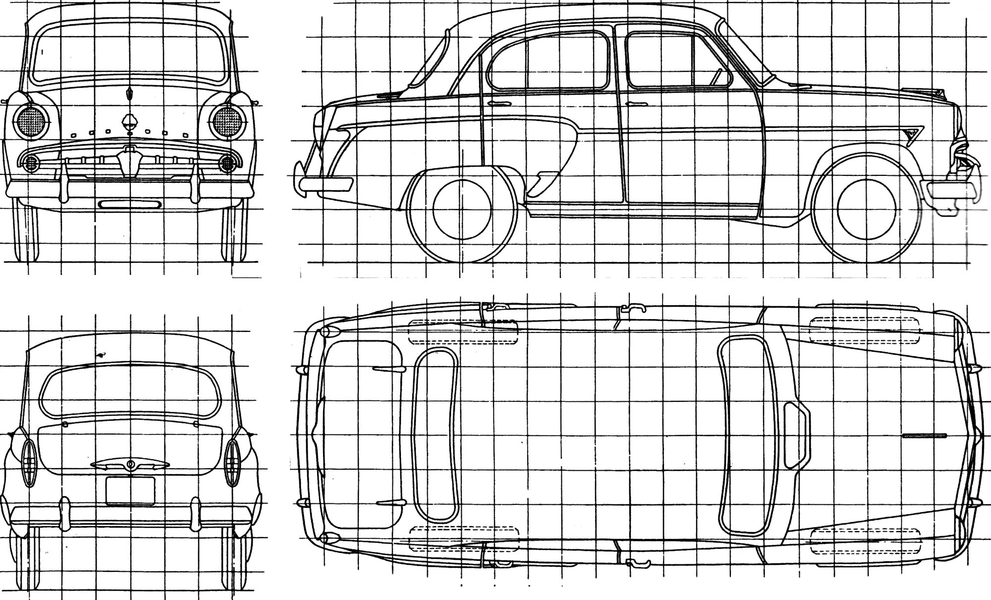 Москвич 2140 размеры. Москвич 412 габариты кузова. Москвич 407 габариты. Москвич 407 чертеж. Москвич-407/403 чертеж.