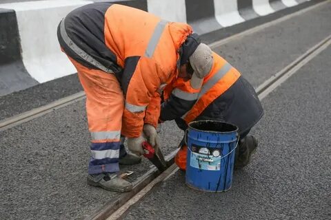 Литым асфальтом
