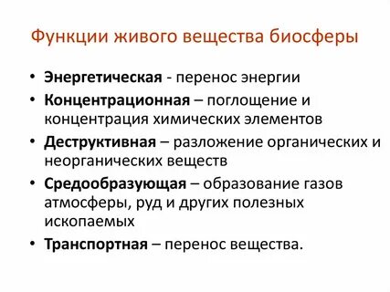 Какую роль выполняет биосфера
