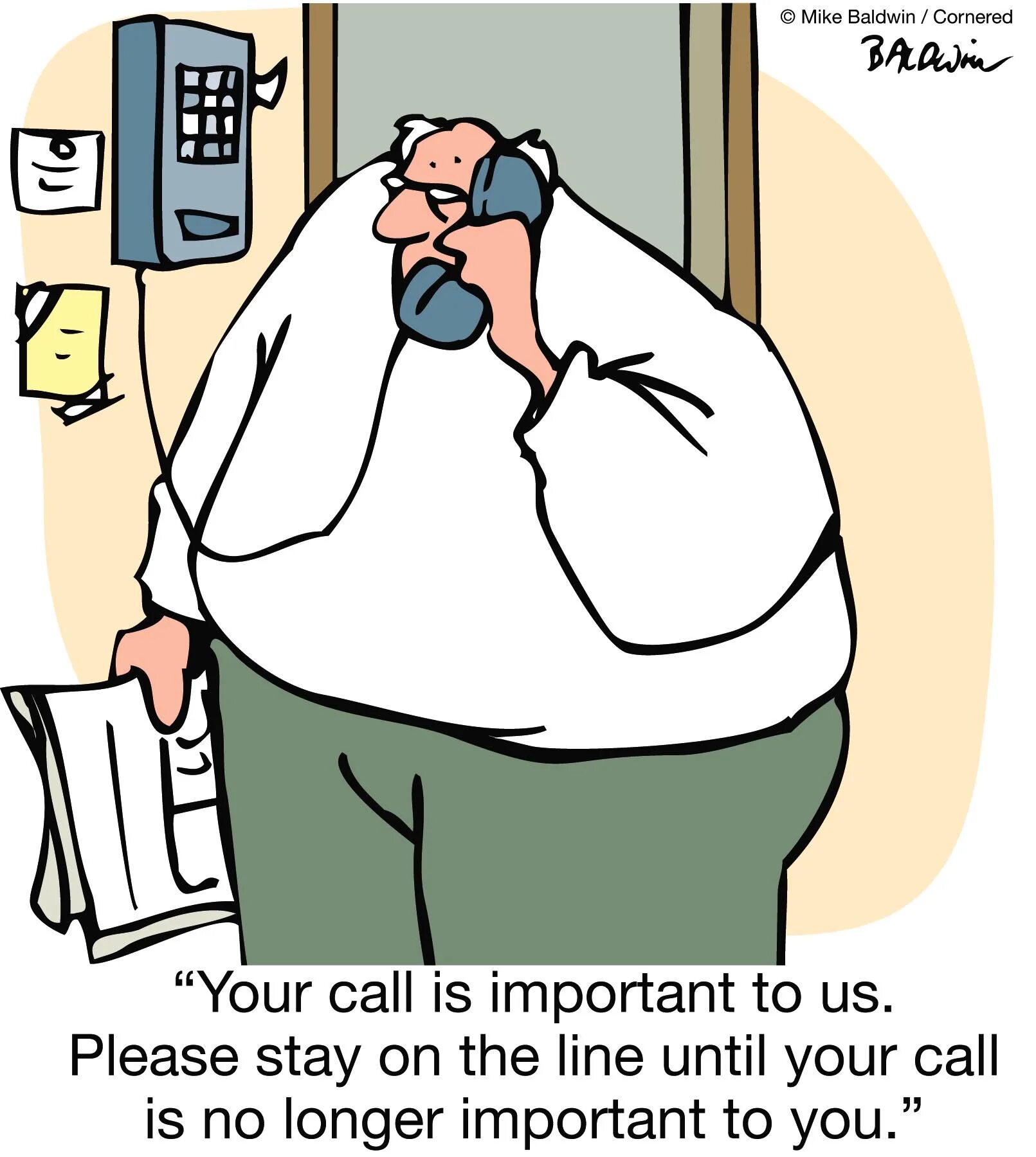 It is your call