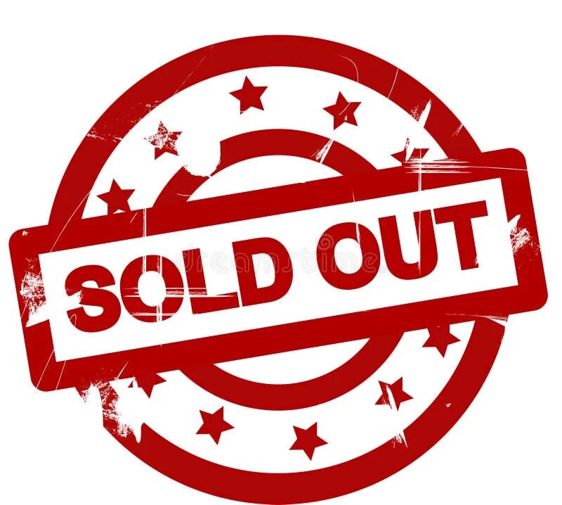 Надпись sold out. Штамп продано. Were sold. Печать продано. Were sold.