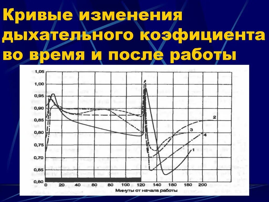 Коэффициент кривых. Кривая изменений. кривая поправок. дыхательный коэффициент. дыхательный коэффициент при физической нагрузке.