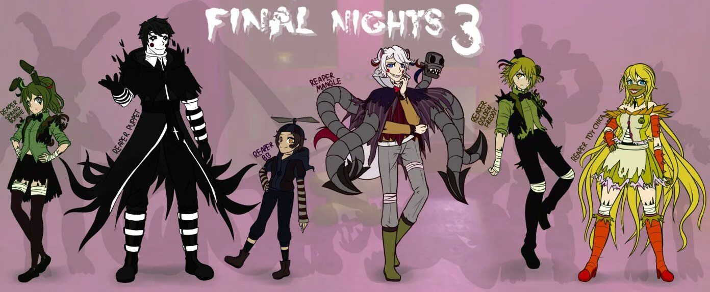 Фнаф final nights 3. Final nights 3: nightmares awaken. Final nights 3 animatronics. Final night 3 аниматроников. Final nights 3: nightmares.