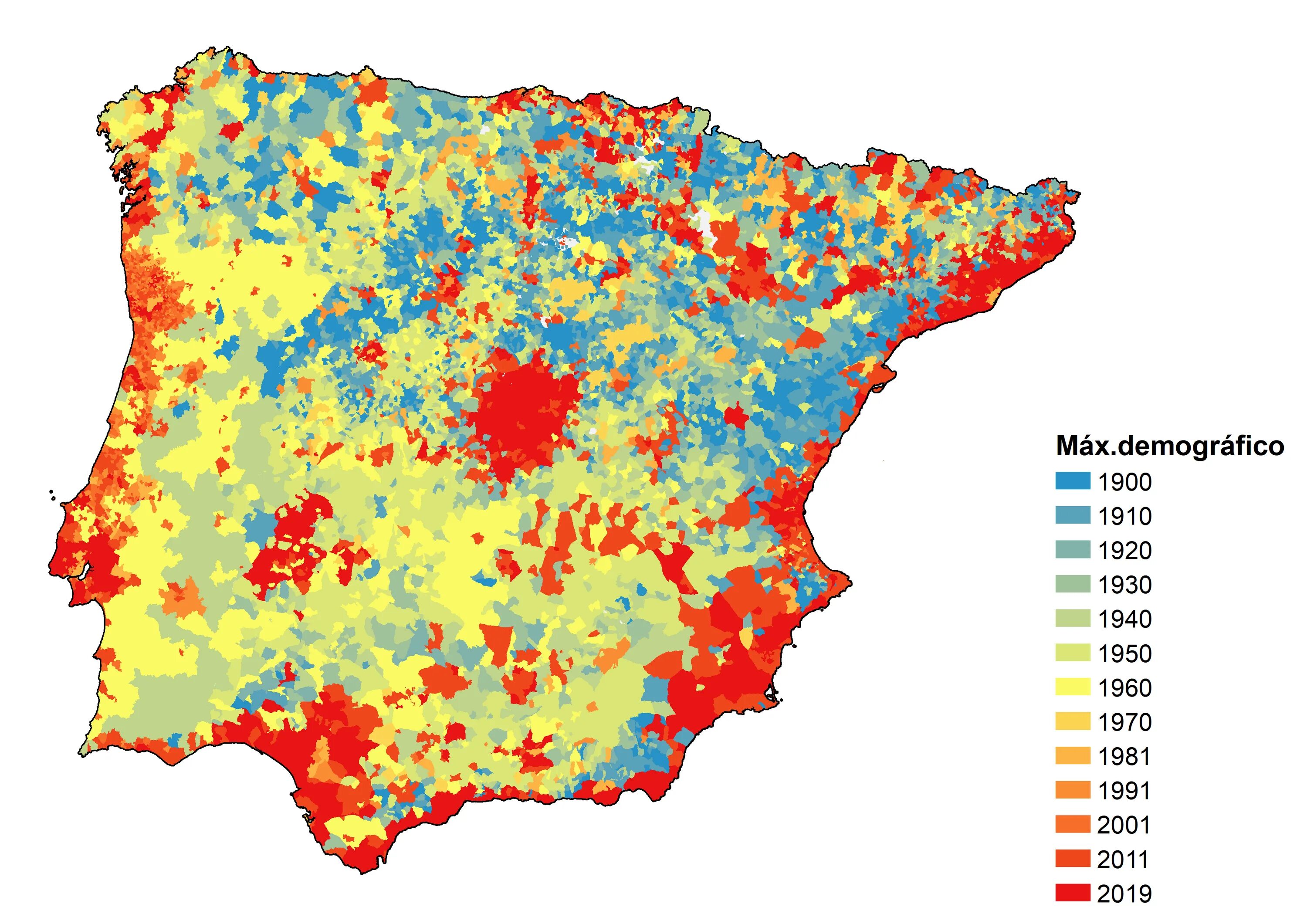 Этническая карта испании. Плотность испании. Карта плотности населения испании. Расселение испании. Плотность испании.