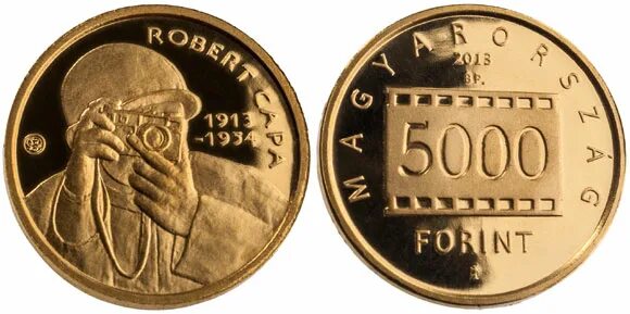 Капа голд. Будапешт 1913-1973 монета. 500 Forint в монете 1308 и 1348.