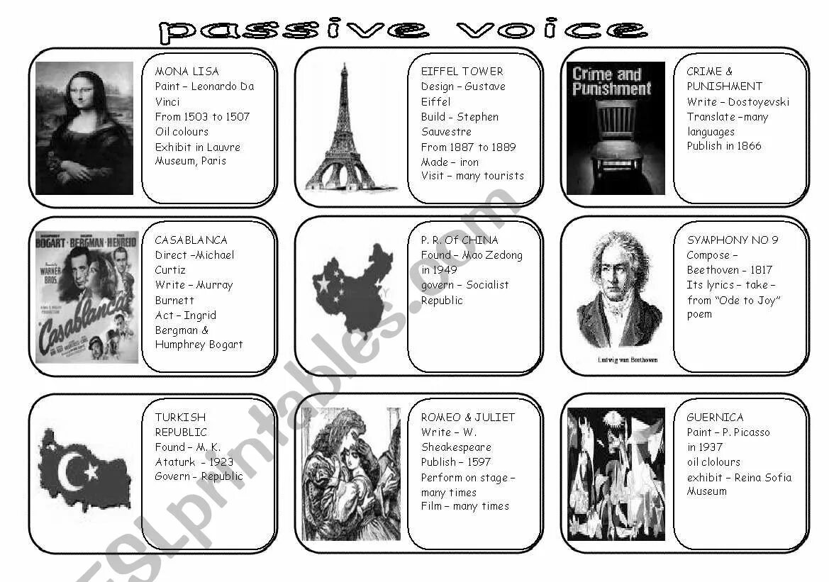 Present simple passive speak. Passive Voice speaking. Passive Voice speaking activities. Passive Voice speaking Cards. Passive Voice Board game.