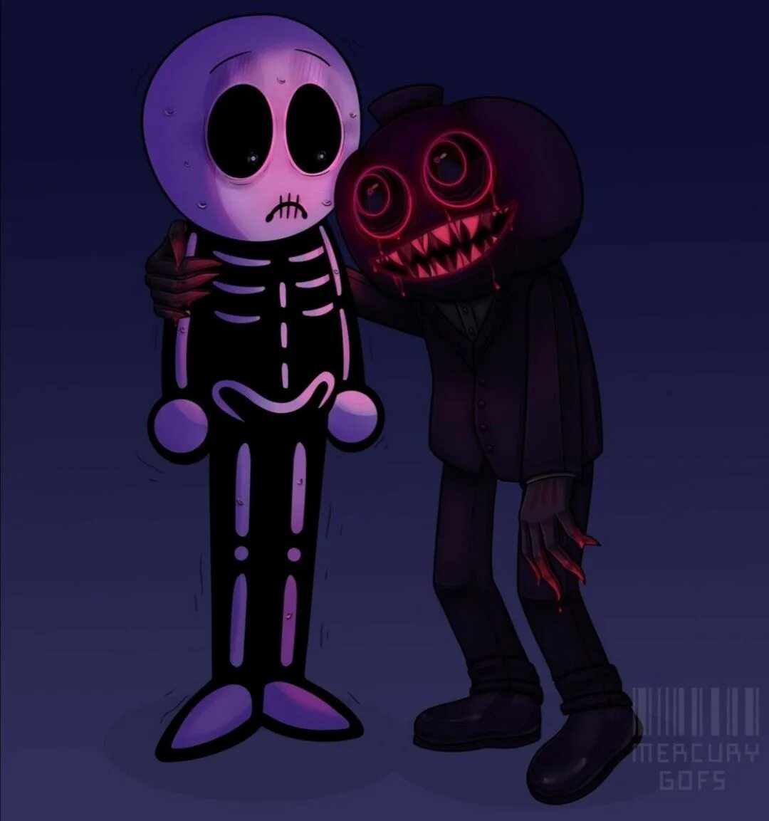 Spooky velseb 1boy animated