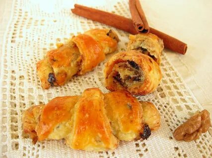 Трубочки с орехами