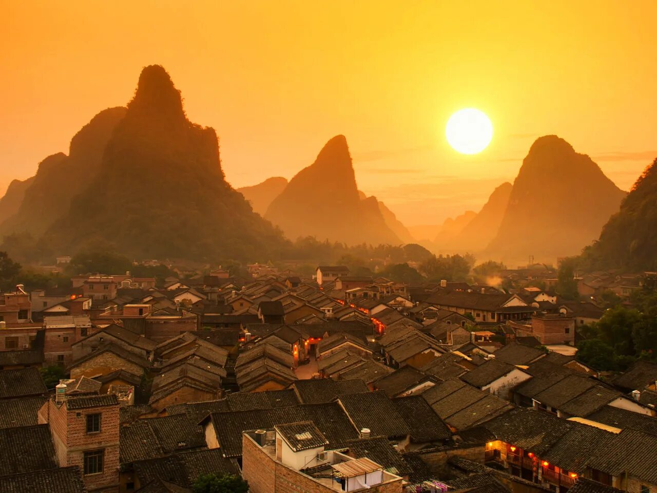 China morning