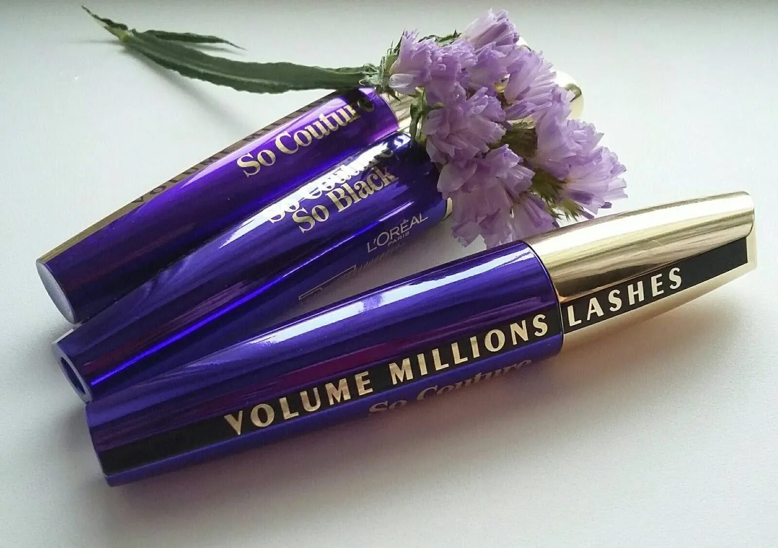 L oreal volume million lashes so couture. Тушь лореаль Кутюр фиолетовая. Тушь Volume million Lashes. Тушь для ресниц million Pauline "so Couture so Black" 10 g.