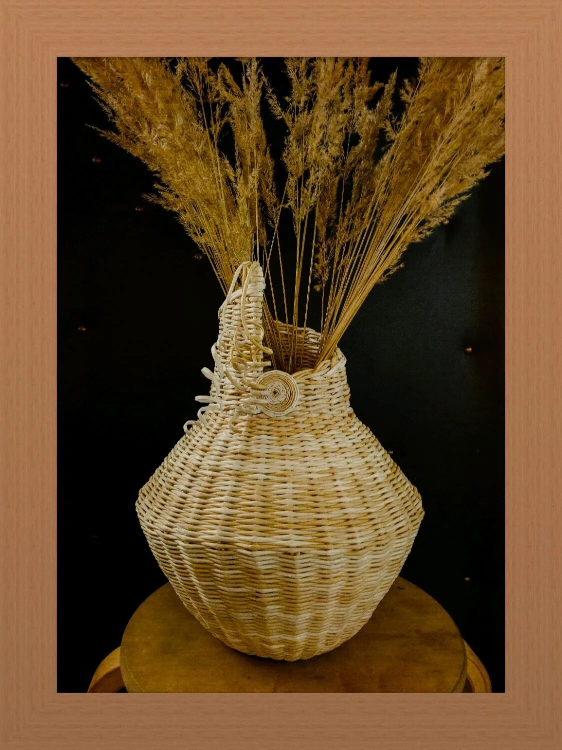 Flora" ваза для цветов h-255мм 43737. Плетеные вазы напольные. Ваза плетеная из лозы. Вазы из лозы. Плетеные вазы напольные.