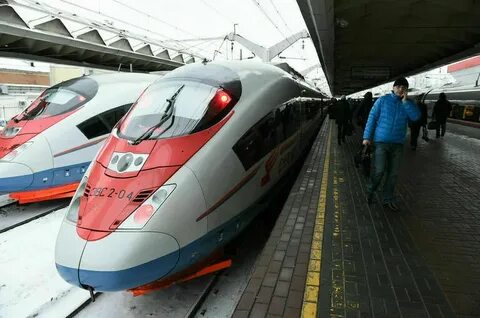 Высокоскоростной поезд москва петербург
