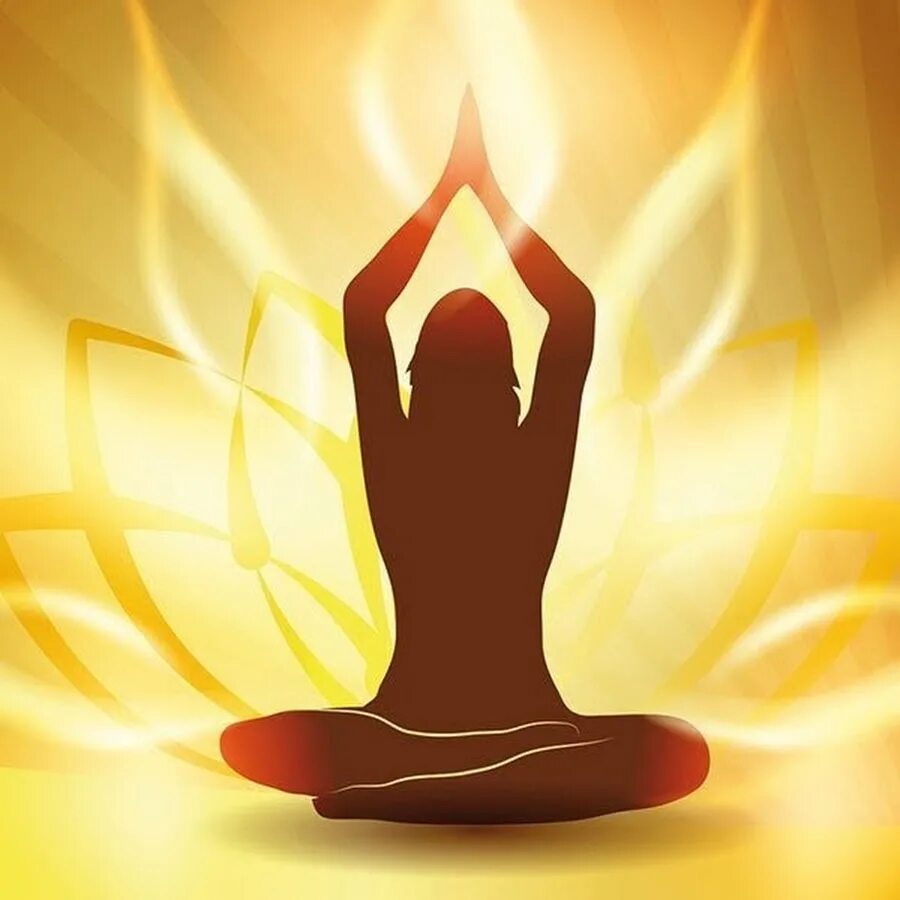 Медитации кармы. Медитация огонь. Аура йога. Благодарю Намасте. Желтая Аура.