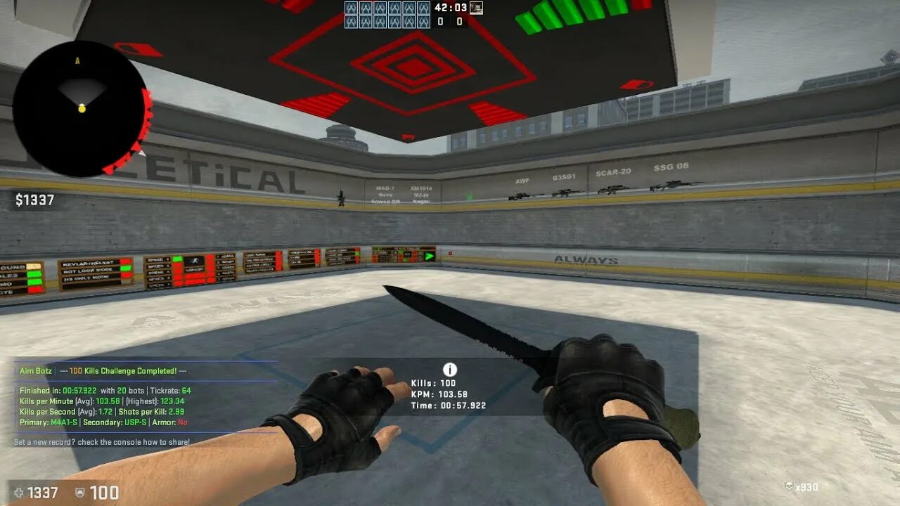 Aim botz training. Карта aim_botz для cs go. рекорд aim botz. мировой рекорд на аим бот. карта для тренировки аима в кс.