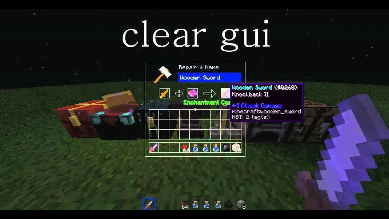 Clear gui