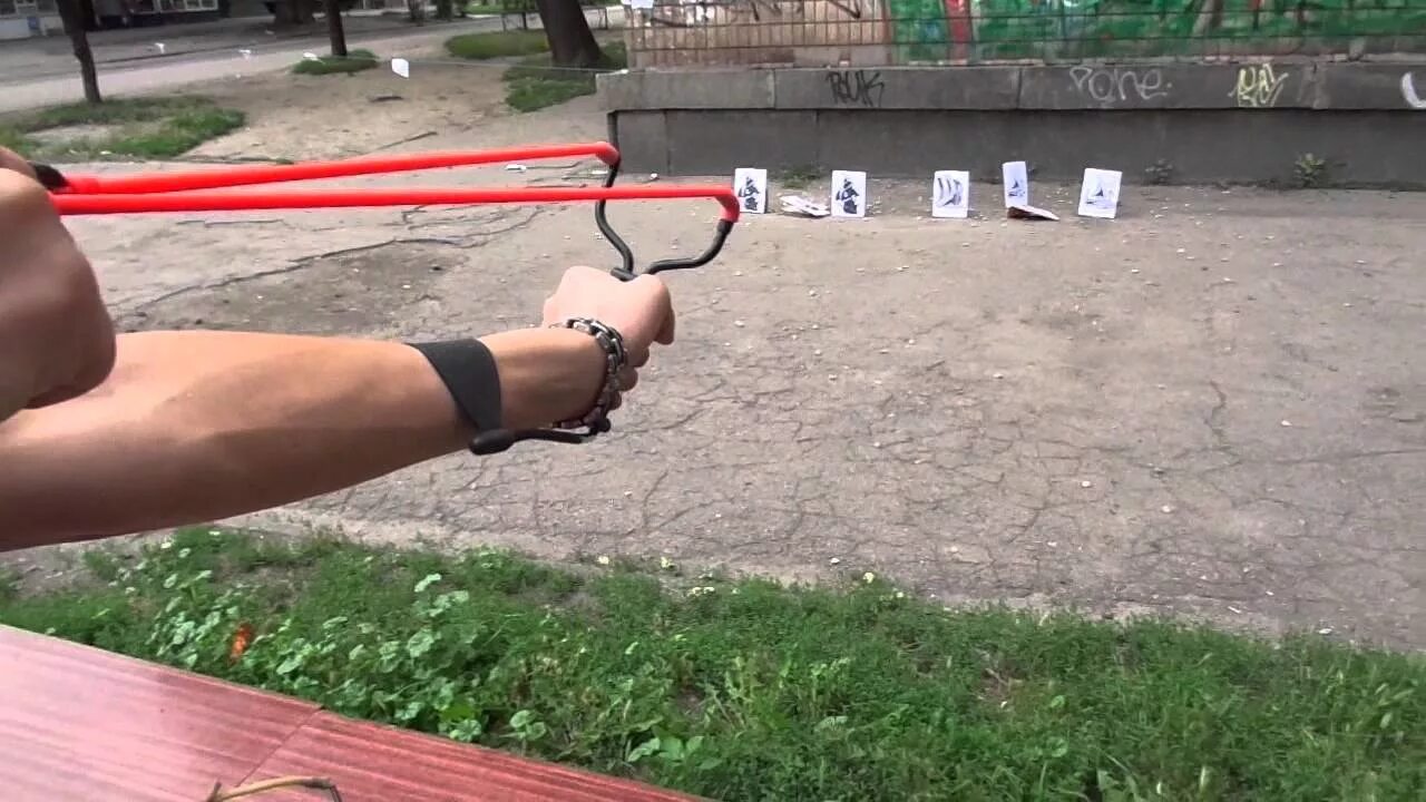 Используй рогатку