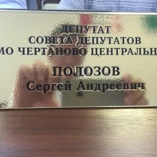 Депутат чертаново
