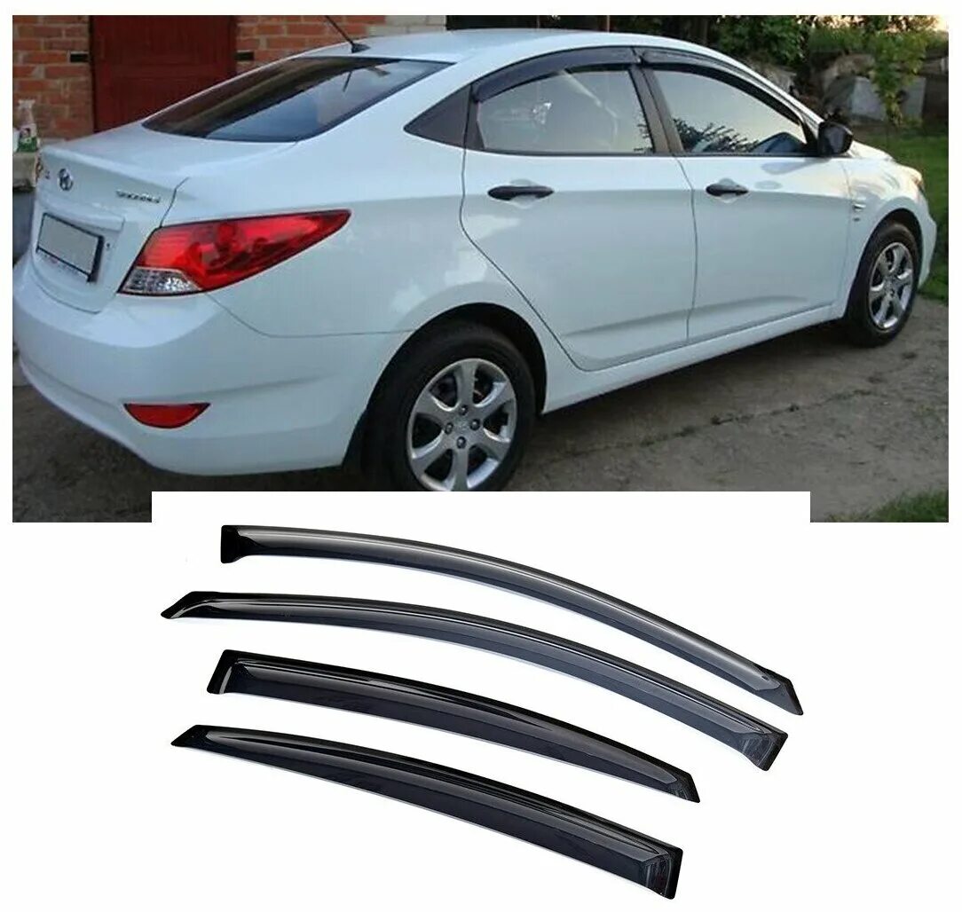 Hyundai solaris (2017-) седан "alvi-style" нерж. Ветровики на хендай солярис 2014 хэтчбек. Дефлекторы solaris. Дефлекторы окон хендай солярис. Дефлекторы solaris.