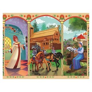 Сказка о мертвой царевне картинки для детей