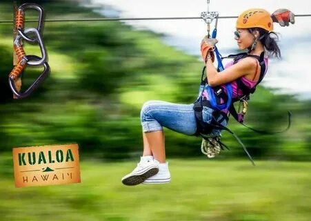 Zip lining