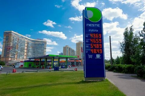 Заправка выборгское шоссе