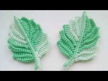 Ирландские листики крючком