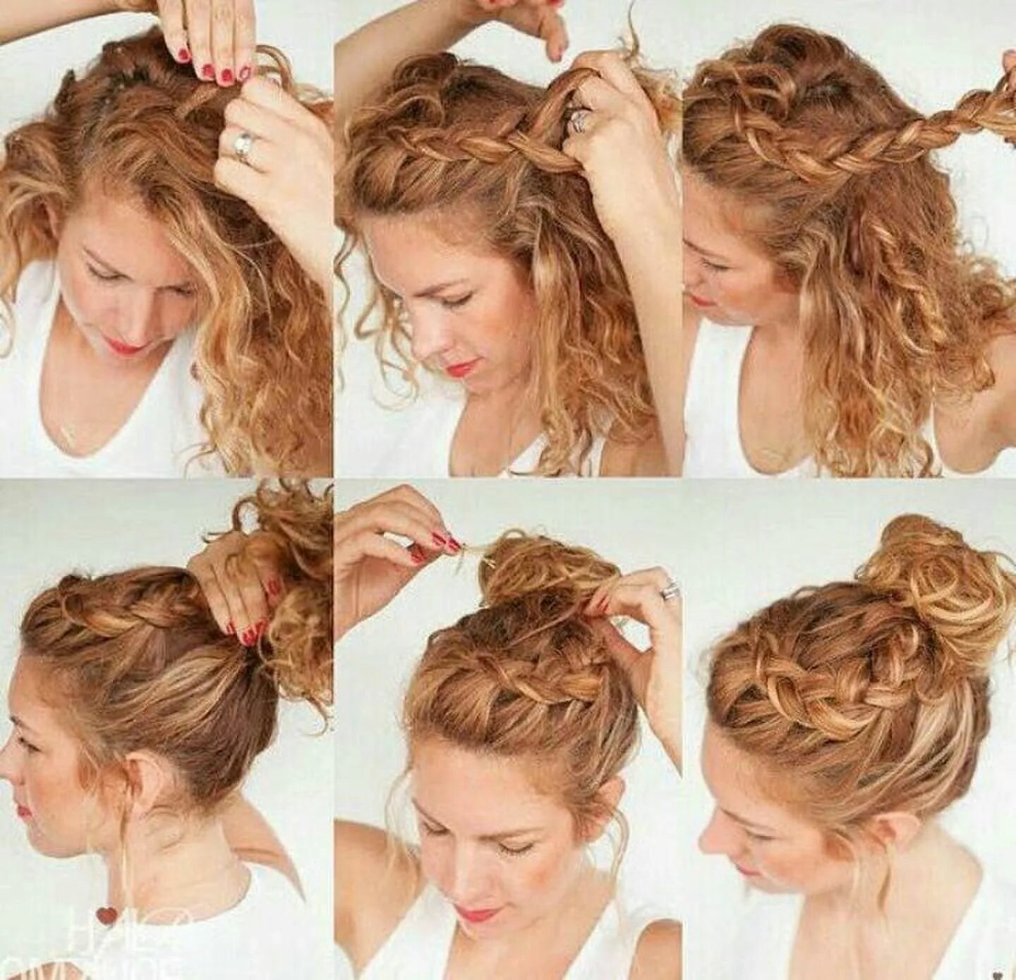 Прическа на средние волосыленкая. Простые прически на срелниеволосы. Легкие прически на средние волосы. Несложные прически. Прически на скорую руку.