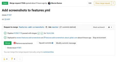 Gitlab runner environment