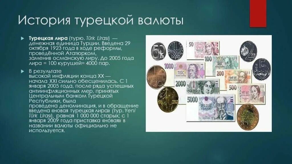 Национальная валюта как акции. Денежная единица Турции. Сообщение о деньгах Турции. История денежных единиц. Сообщение о валюте.