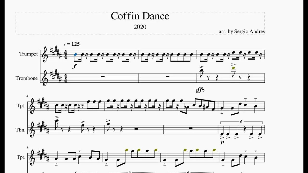 Песня танцуй гроб. Coffin Dancer Ноты для пианино. Coffin Dance Ноты для фортепиано. Негры танцуют с гробом Ноты для фортепиано. Танец с гробом Ноты.