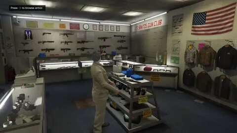 Гта 5 оружейный магазин