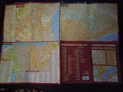 Карта саратова 50 годов