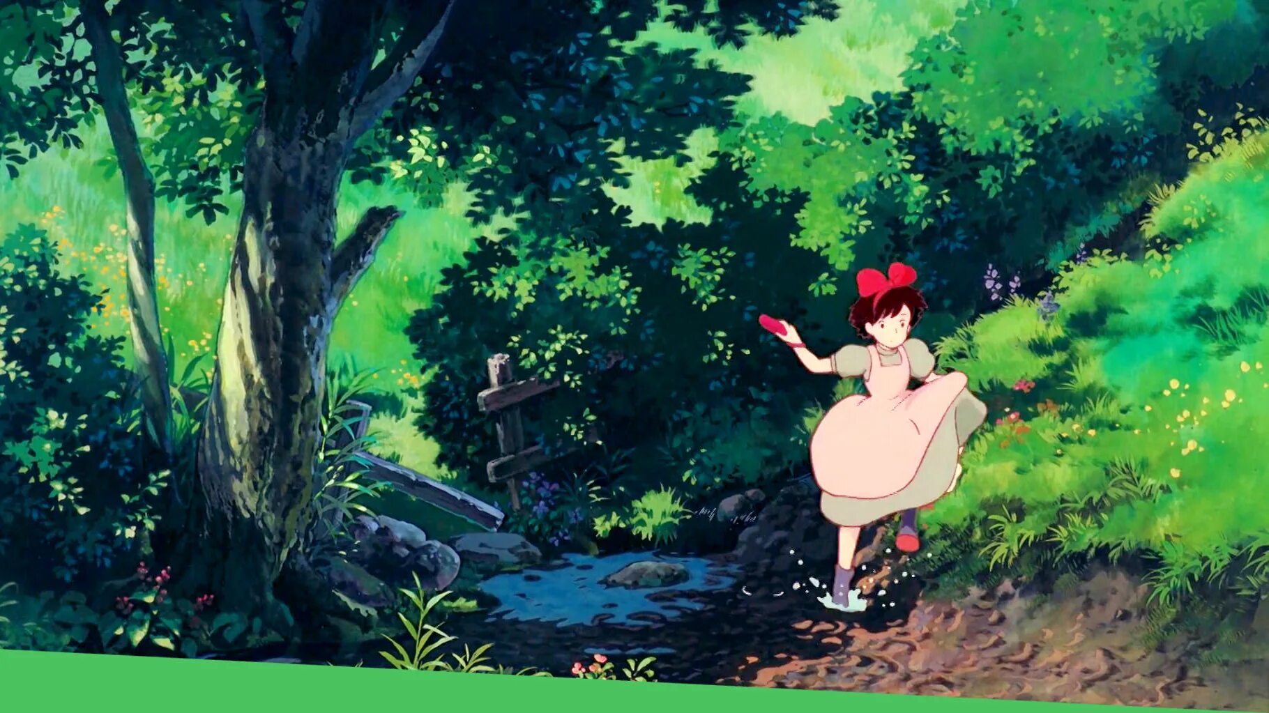 Танцуй гибли мы. ВЕДЬМИНА служба доставки лежит в траве. ВЕДЬМИНА служба доставки кадры художница. Кики на траве. Studio Ghibli Kiki's.
